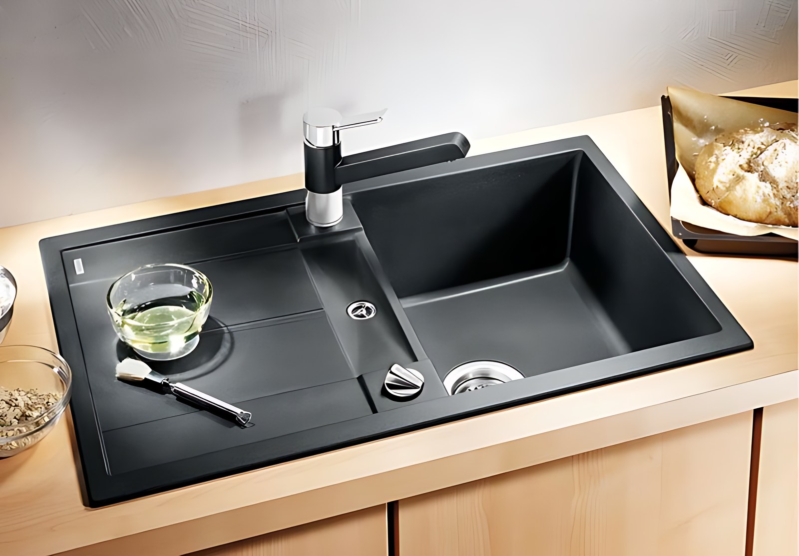Кухонная мойка Blanco Metra 45 S Silgranit 513030 цвет песочный