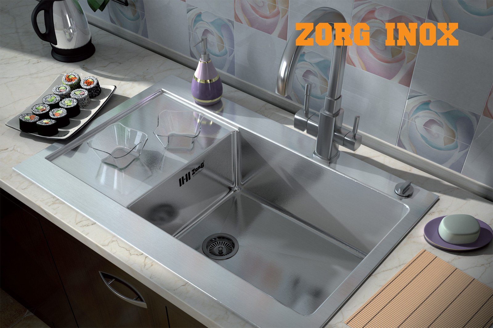 Мойка ZorG InoX RX-7851-R