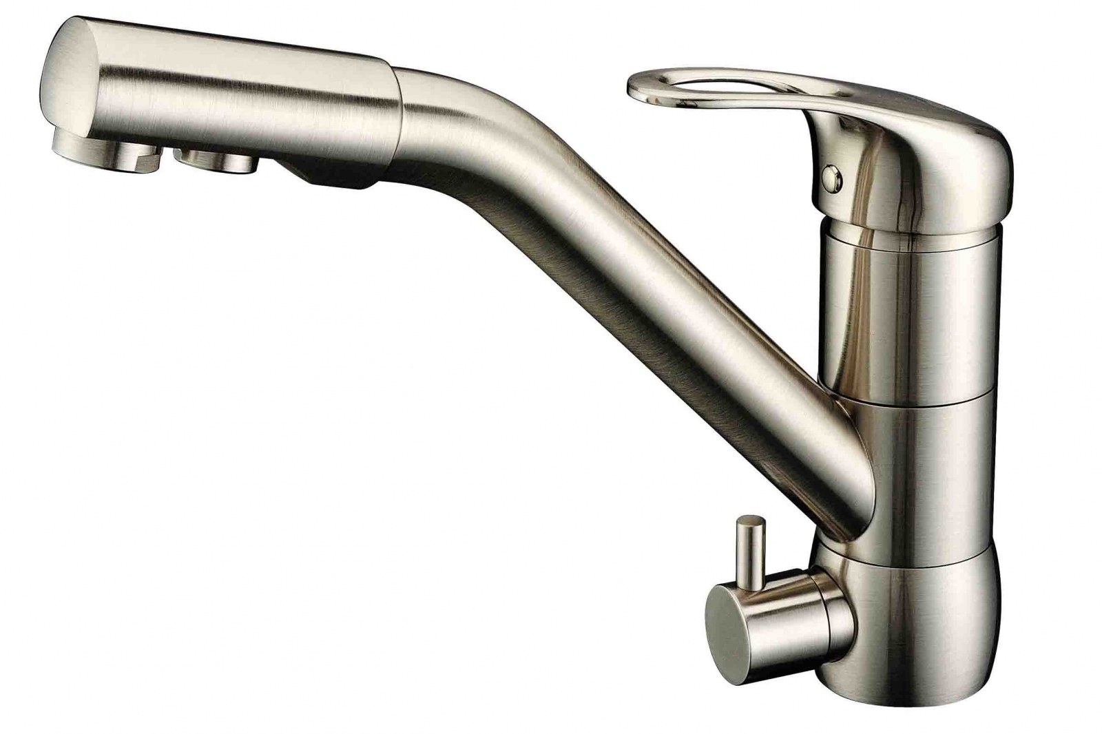 Смеситель для фильтра ZorG ZR 400 KF-12 NICKEL