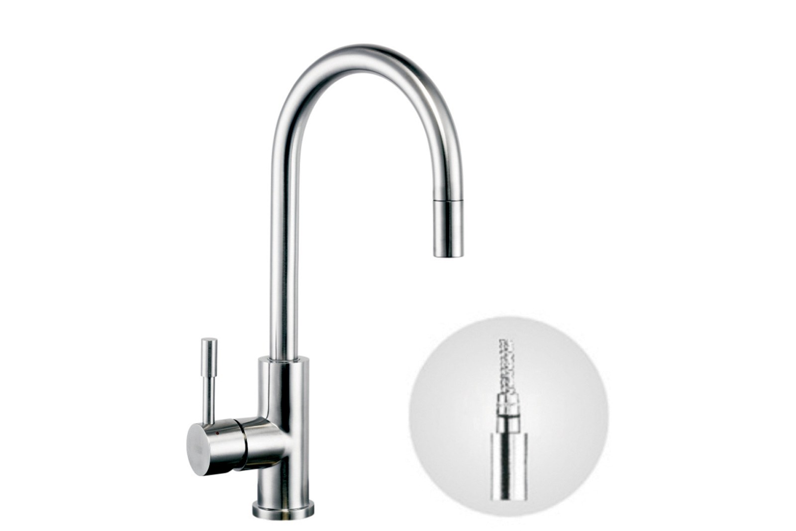 Смеситель ZorG INOX SZR 1371 P FLOW