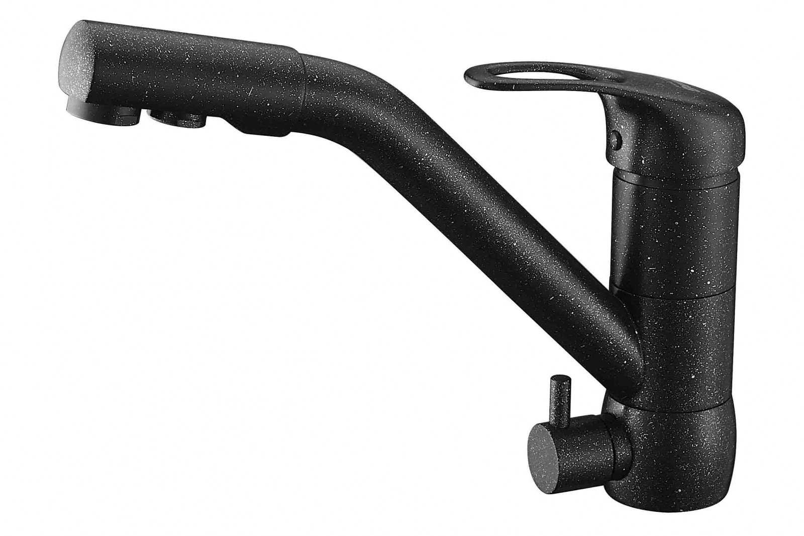 Смеситель для фильтра ZorG ZR 400 KF-12 BLACK METALL