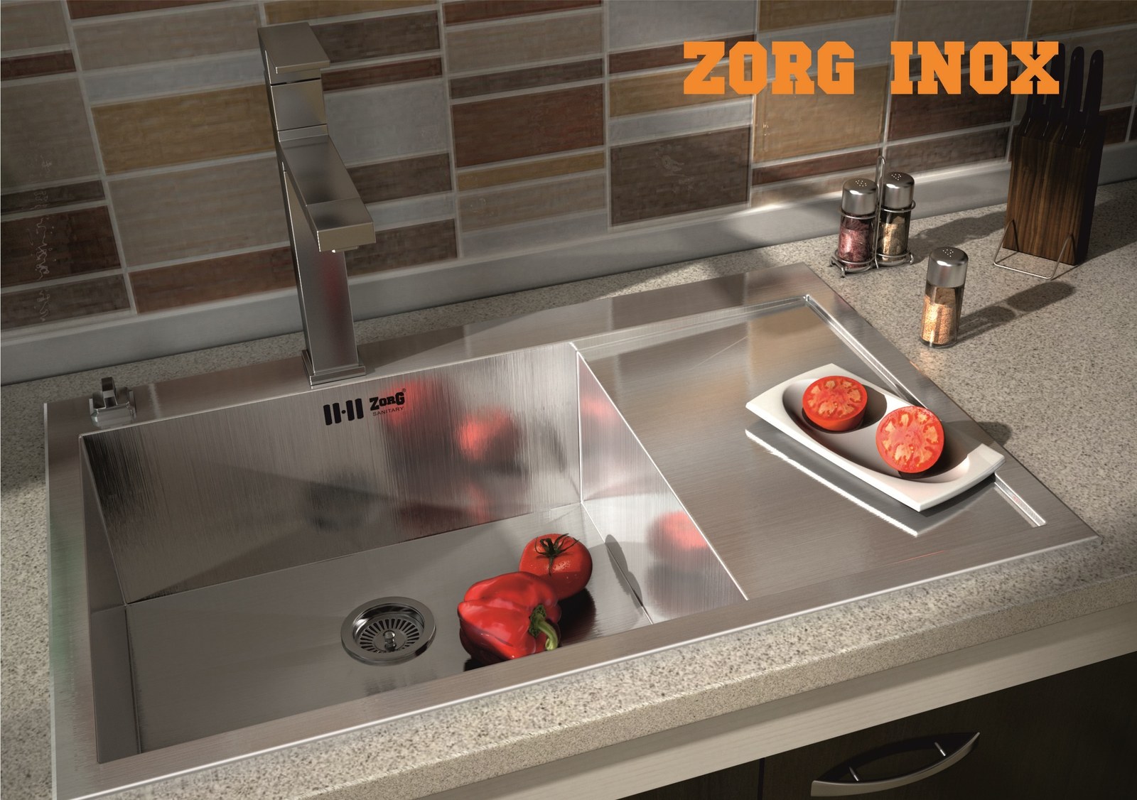 Мойка ZorG INOX X-7851-R