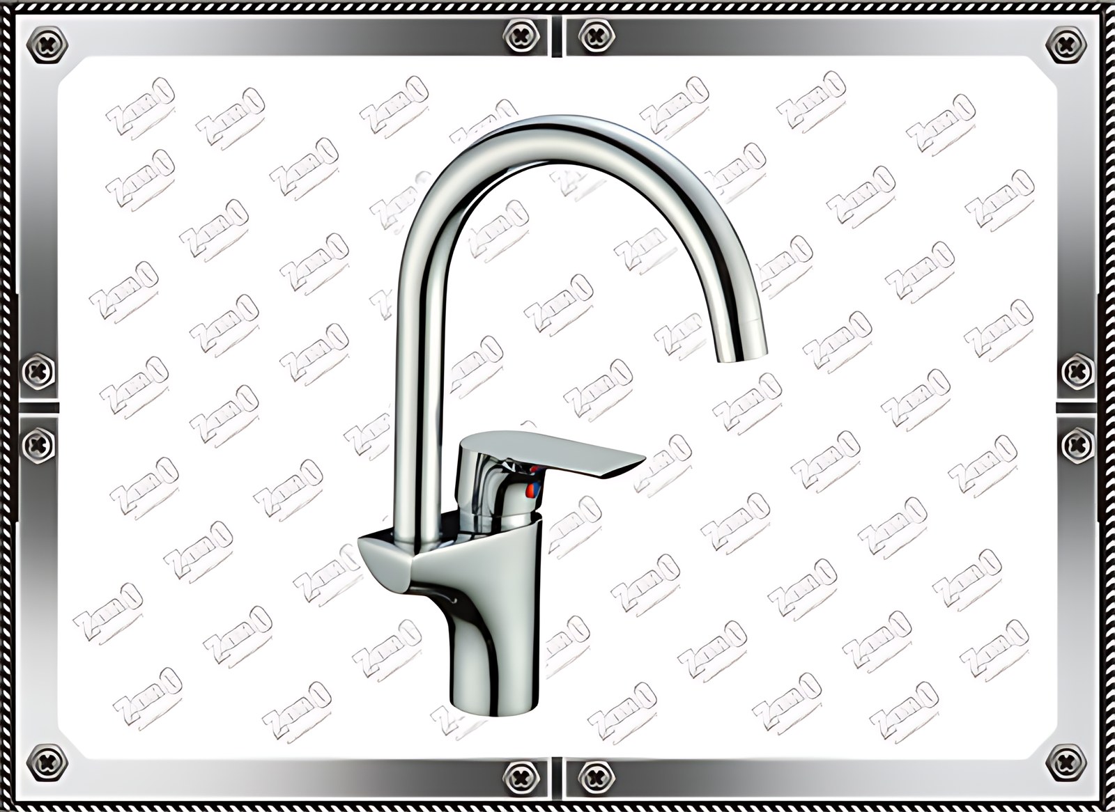 Смеситель для кухни ZorG ZR119Y STRAS