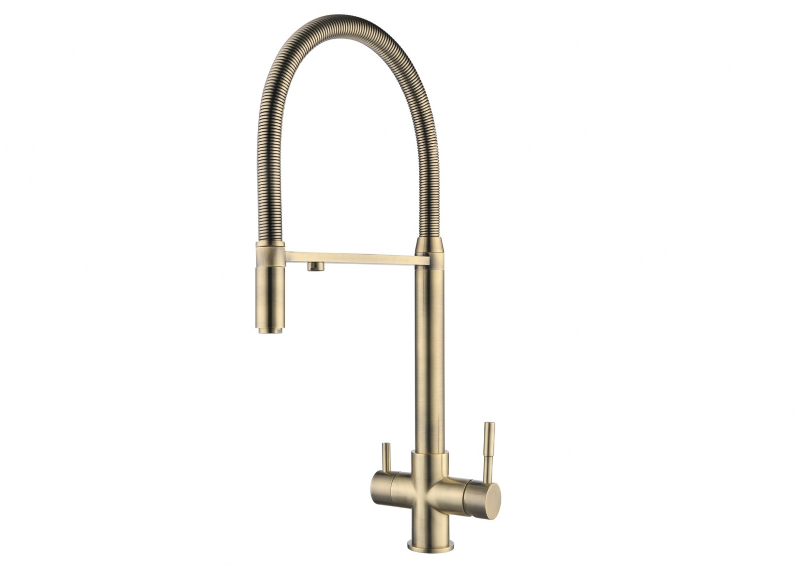 Смеситель для кухни с фильтром ZorG ZR 337 YF BRONZE