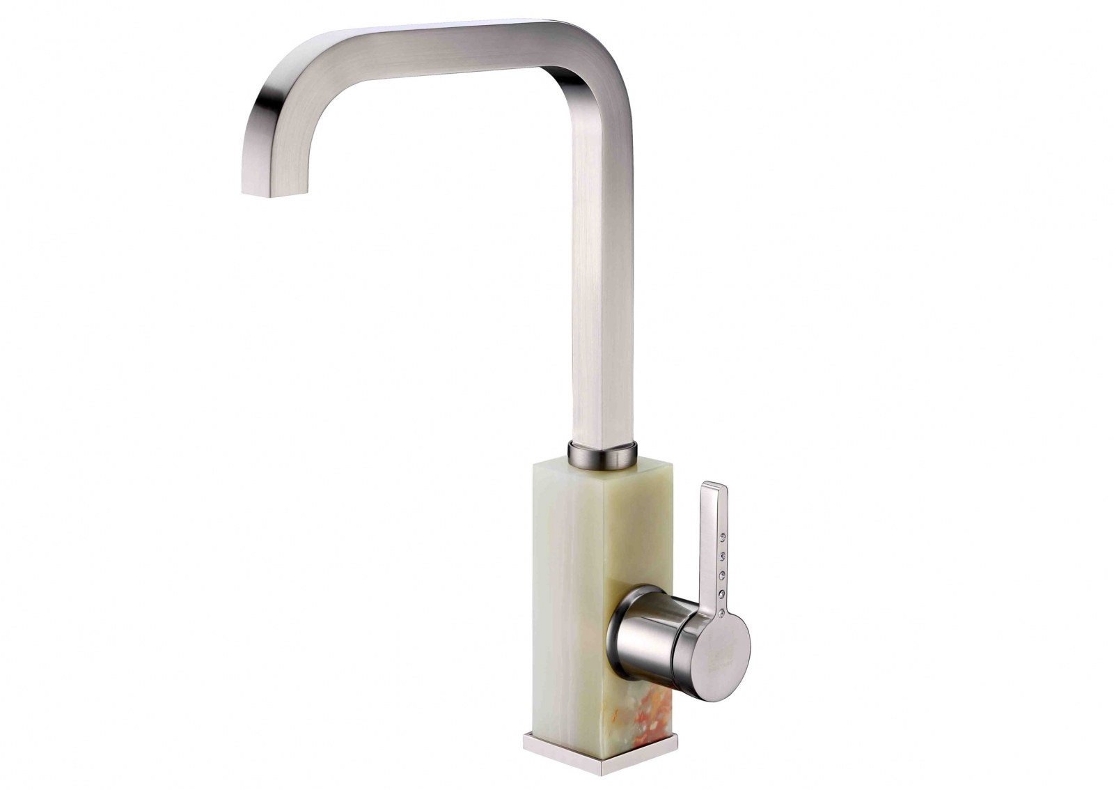 Смеситель для кухни ZorG ZR 370 Y CREMA NICKEL