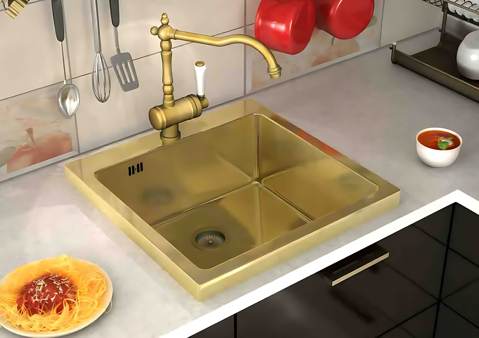 Мойка ZorG INOX SZR-H51H BRONZE