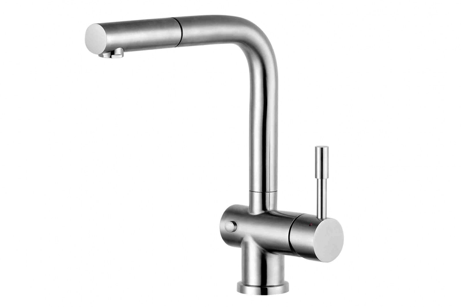 Смеситель для кухни ZorG INOX SZR SLS 0912P PRIMA с кнопкой